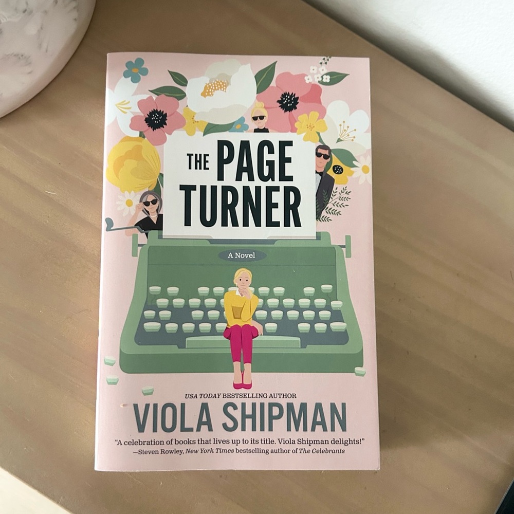 The Page Turner Novel by Viola Shipman Paperback Book